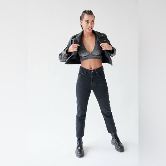 Urban Outfitters Out From Under Sparkly Plunging Bra Top - Picture 2 of 9